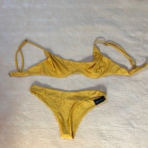 Blackbough bikini - yellow
